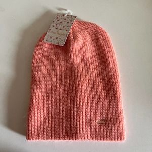 Free People Coral Beanie